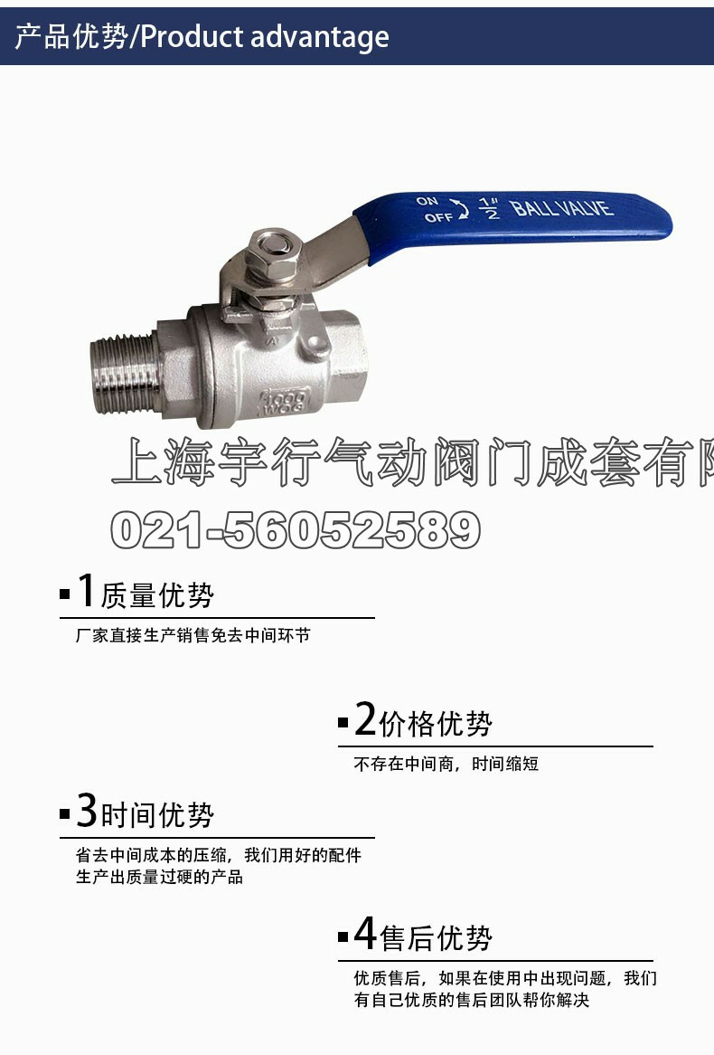 二片式外螺纹球阀(图2)