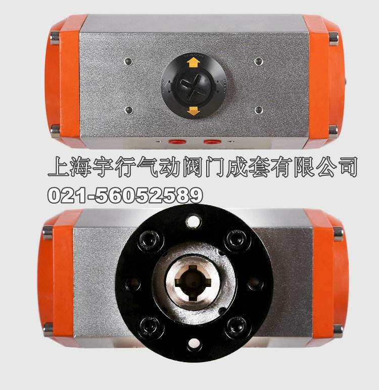 气动阀门执行器蝶阀开关球阀控制器GT双作用执行器气动装置气动头(图17) 气动阀门执行器蝶阀开关球阀控制器GT双作用执行器气动装置气动头(图17)