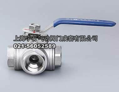 **三通球阀 304不锈钢内螺纹三通阀门 L型T型三通手柄开关球阀(图4)