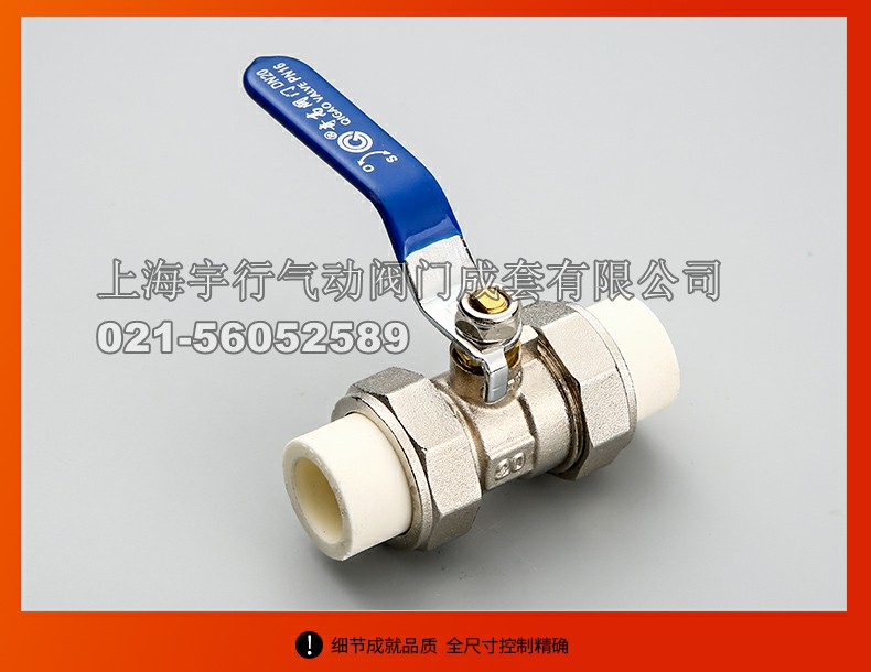 全铜PPR双头活接铜球阀铜芯 铜杆 圆体PPR阀门4分/6分/1寸(图8)