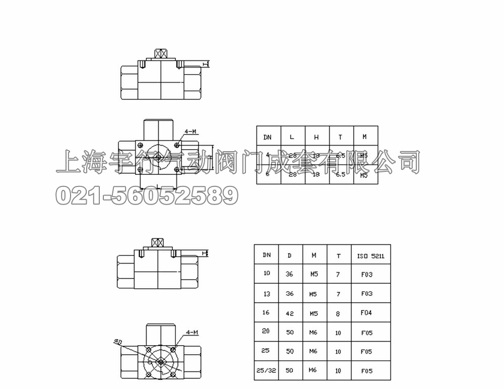 带气动执行器高压球阀(图1)